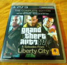 GTA IV Complete Edition(GTA IV+Episodes) 3 jocuri, PS3, alte sute de jocuri! foto