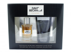 Set Caseta David Beckham Classic, Parfum si Gel de Dus foto