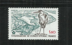 F 131 - FRANTA 1981 - PASARI, SERIE NESTAMPILATA MNH foto