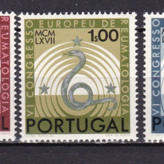 Portugalia 1967 Crucea rosie medicina MI 1040-42 MNH w17