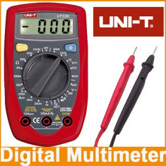 UT33D Multimetru digital Backlight Buzer si Generator de semnal UNI-T foto