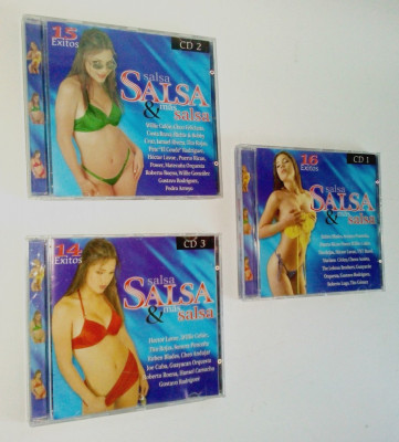 SALSA &amp;amp; SALSA - FM- Columbia- 2003 3 volume (3cd) foto