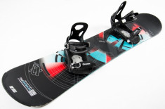 Placa Snowboard Volkl RentalRocker 2015 156w + Legaturi Salomon SpeedFit MLXL foto