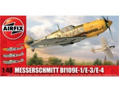 Kit constructie si pictura avion Messerschmitt Bf109E-1/E-3/E-4 foto