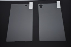 FOLIE de sticla FATA+SPATE Sony XPERIA Z3+ Z4 0.33mm,2.5D,9H tempered antisoc foto