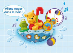 Jucarie muzicala Vtech pentru baie cu ursuletul Winnie foto