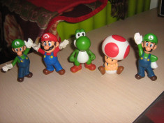 Lot 5 figurine Super Mario-Nintendo foto
