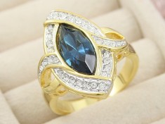 Inel Placat cu Aur 18k, cod 780 foto