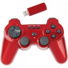 Controller compatibil PS3 rosu foto