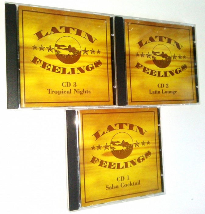 LATIN FEELINGS - Tropical Nights Sony Music - 2003 3 volume (3cd)