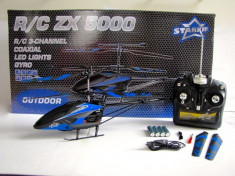 Elicopter cu telecomanda STARKID 68062 R/C ZX5000 3 canale, Gyro 47cm foto