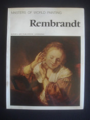 REMBRANDT * MASTERS OF WORLD PAINTING * ALBUM foto