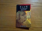 LES INFORTUNES DE LA VERTU - D.-A. -F de SADE - 1993, 126 p.; lb. franceza