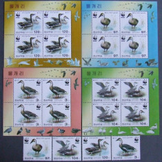 KOREEA 2004 - RATE WWF 4 M/SH SI 4 VALORI, NEOBLITERATE - C 146