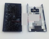 LCD+Touchscreen cu Rama Sony Xperia P/LT22i Black Swap original