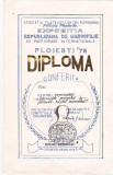 Bnk div - Diploma Expozitia republicana marcofilie Ploiesti `79