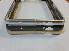 Husa bumper aluminiu Samsung Galaxy Note 4 foto