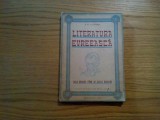 LITERATURA EVREEASCA *Dela Origine pana in Zilele Noastre- S. M. Littmann, 1946