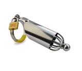 CockCage Centura Castitate Barbati Dispozitiv Metal Penis cu Uretra Plug Sound