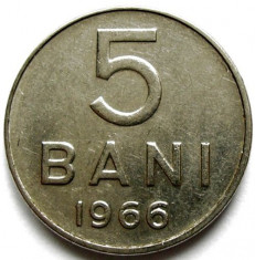 ROMANIA , 5 BANI 1966 foto