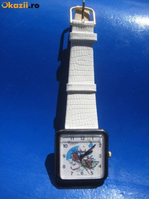 CEASURI Vintage Mana2. Ceas Vienna quartz functional Japan mont pentru tineret foto