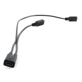 Micro USB 2.0 Splitter Y, 1 mama la 2 tata