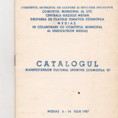 bnk div - Catalogul expozitiei filatelice Cosmofila `87 Medias