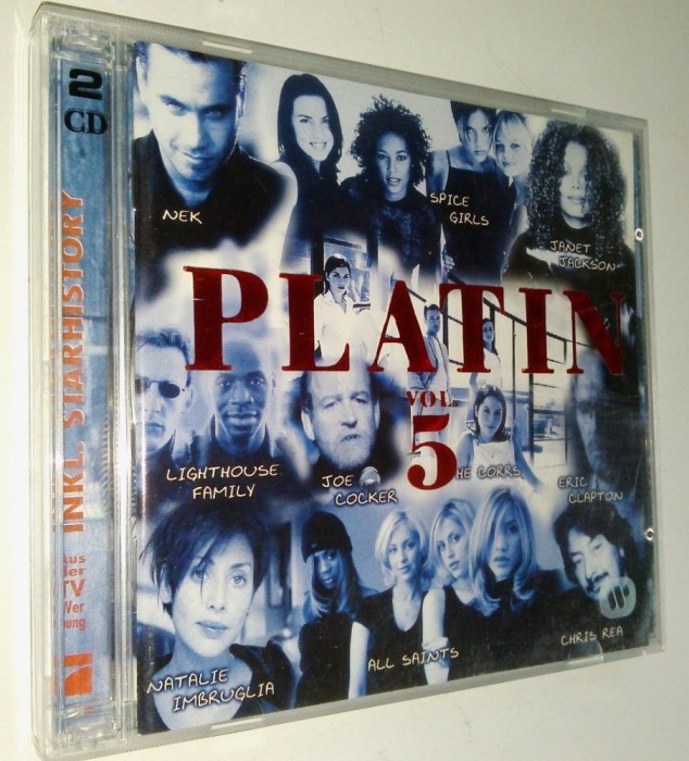 Platin Vol. 5 - compilatie pop 1998 Virgin( 2CD )