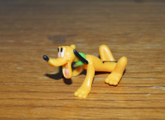 Jucarie figurina catel, caine Pluto din desene animate Disney, 5cm foto