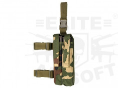 Portincarcator picior P90 Woodland [8FIELDS] foto