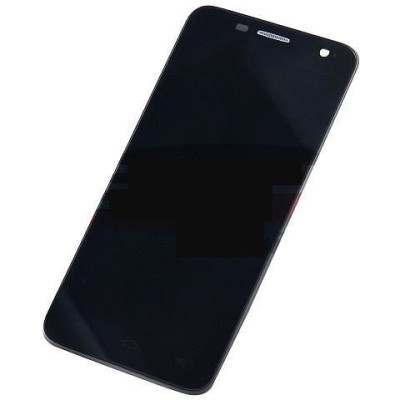 LCD+Touchscreen Orange Hiro/Alcatel OT-6012/One Touch Idol Mini black original foto