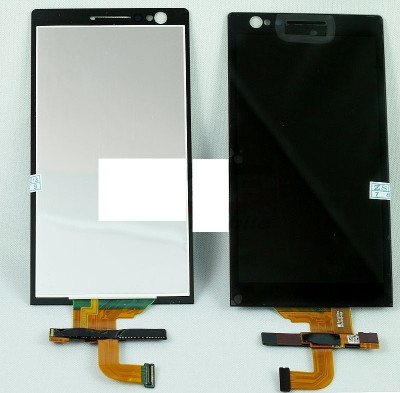 LCD+Touchscreen Sony Xperia P/LT22i black original foto