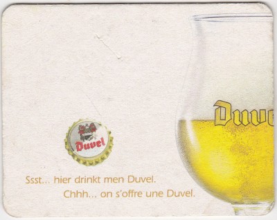 Suport de pahar / Biscuite DUVEL foto