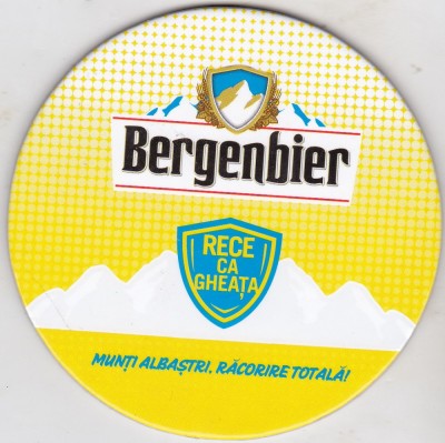 Suport de pahar / Biscuite BERGENBIER foto