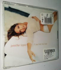 Jennifer Lopez - if you had my love Columbia Records ( CD ) foto