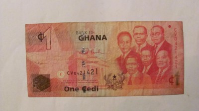 CY - Cedi 2007 Ghana foto