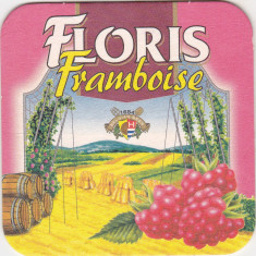 Suport de pahar / Biscuite FLORIS FRAMBOISE