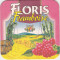 Suport de pahar / Biscuite FLORIS FRAMBOISE