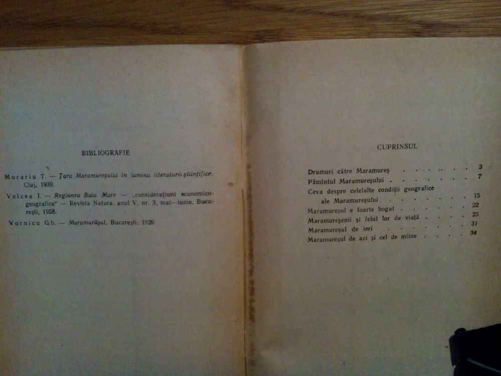 PRIN MARAMURES - Alexandru Savu - 1959, 44 p.+ 2 harti anexate | Okazii.ro