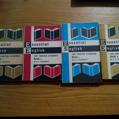 ESSENTIAL ENGLISH For Foreign Studedents - 4 Vol.- C. E. Eckersley -1966/1967
