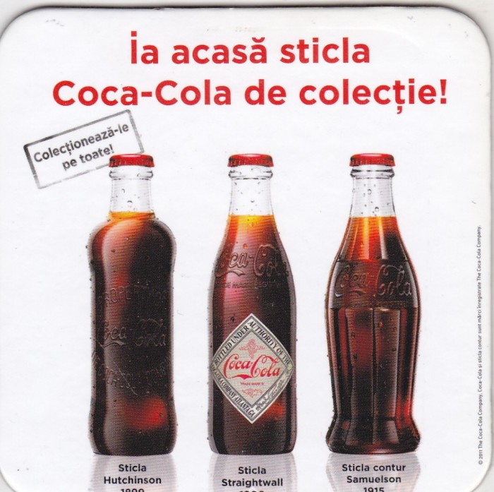 Suport de pahar / Biscuite COCA COLA