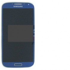 LCD+Touchscreen Samsung I9505 Galaxy S4/I9515 cu rama Blue original foto