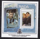 Grenada 1986 printul Andrew MI bl.160 MNH, Nestampilat