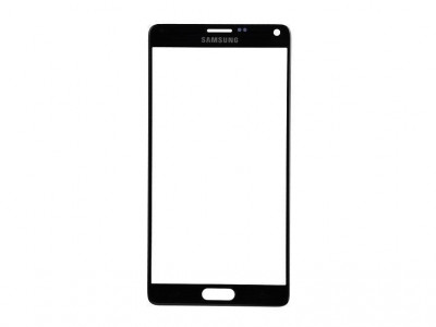 Geam Samsung Galaxy Note 4 black original foto