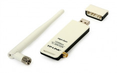 PLACA DE RETEA: TP-LINK TL-WN722N WIRELESS 150 Mbps USB foto