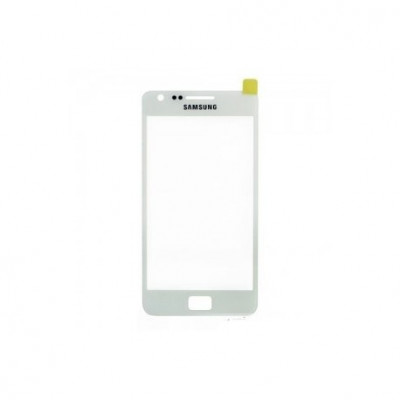 Geam Samsung I9100 Galaxy S II white + adeziv special foto