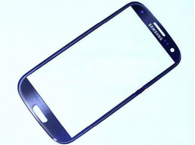 Geam Samsung I9300I Galaxy S3 Neo blue original foto