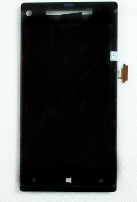 LCD+Touchscreen HTC Windows Phone 8X black original foto