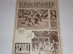 Revista SPORT - NR.4/aprilie 1977(Romania-Spania;Steaua- Cupa CCE la handbal) foto