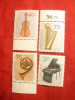 Serie - Instrumente Muzicale 1973 RFG , 4 val., Nestampilat